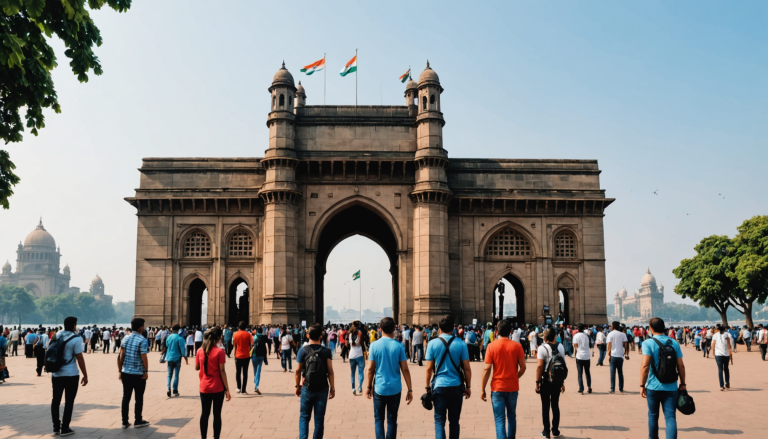 Visites interactives et cartes connectées pour voyageurs à Mumbai