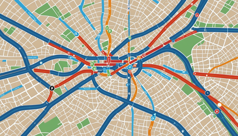 Cartes interactives et outils de repérage pour voyageurs en Île-de-France