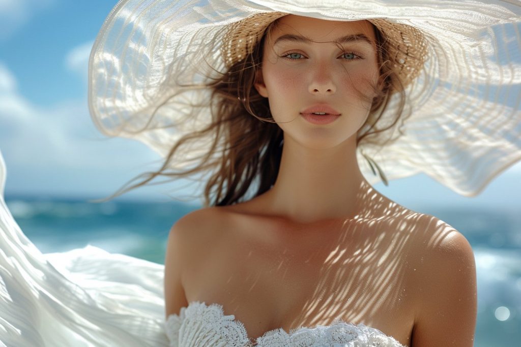L’art de porter la robe blanche de plage : astuces pour un look éblouissant sous le soleil
