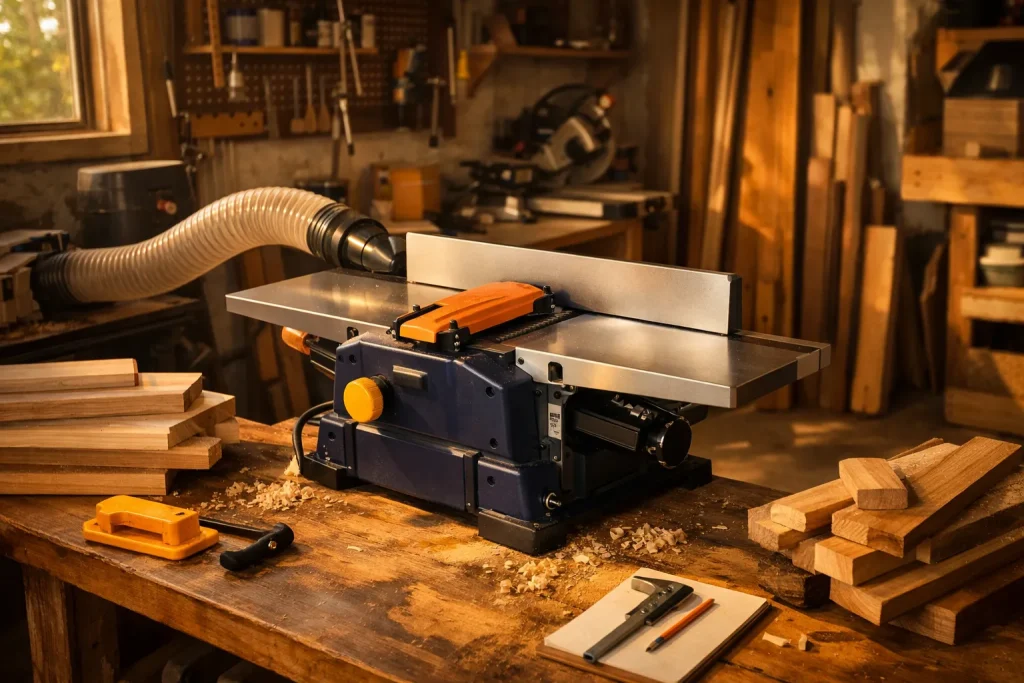 Tout savoir sur la raboteuse dégauchisseuse pour optimiser votre atelier
