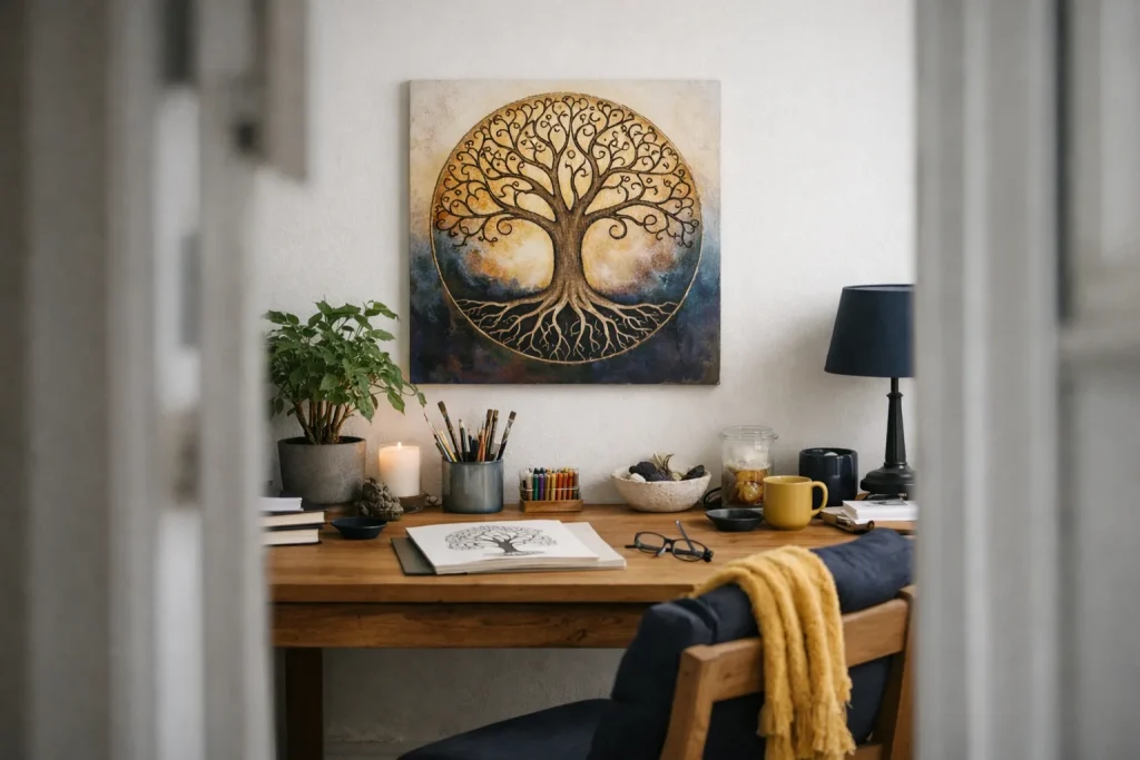 Intégrer l’arbre de vie dans votre décoration : Tableaux inspirants pour un intérieur harmonieux