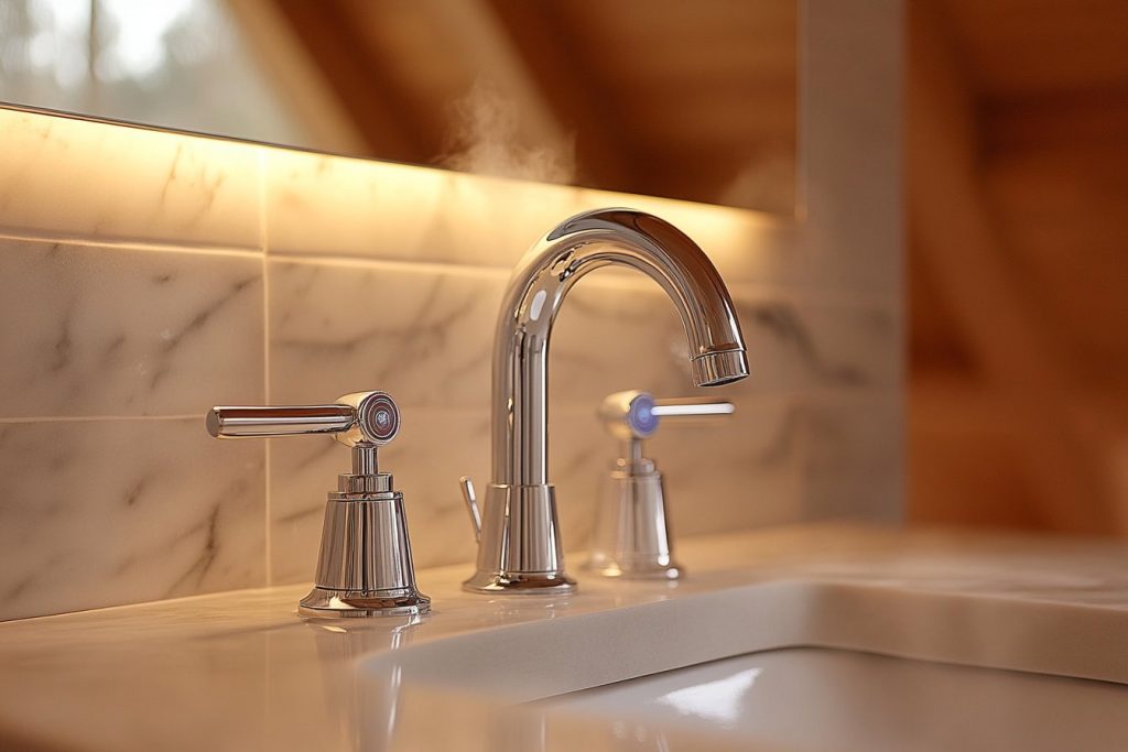 Économisez de l’énergie avec un robinet thermostatique connecté pour votre salle de bains