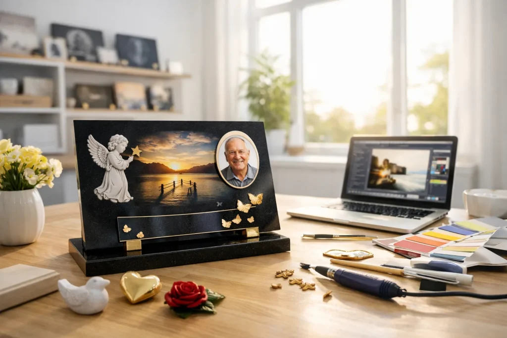 6 bonnes raisons de personnaliser une plaque funéraire chez Funélior