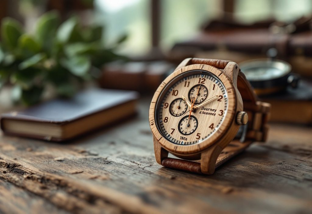 Quand la montre en bois raconte votre voyage : l’art de la gravure personnalisée