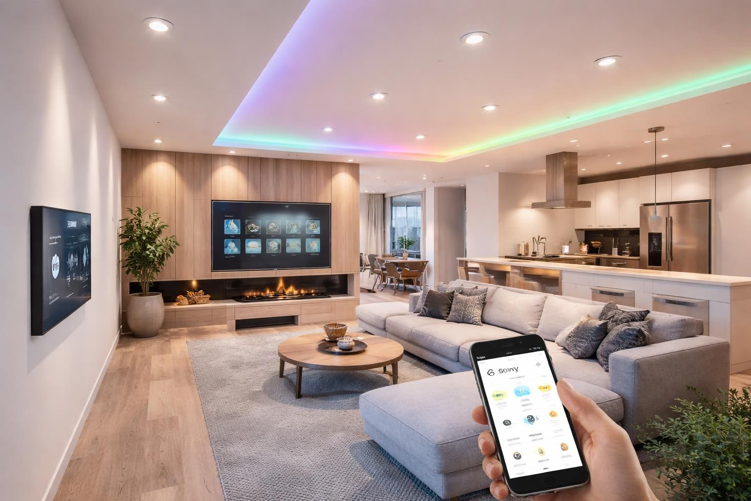 découvrez comment moderniser votre intérieur grâce à la domotique somfy associée à des spots led encastrables connectés pour un éclairage intelligent, économique et personnalisé.