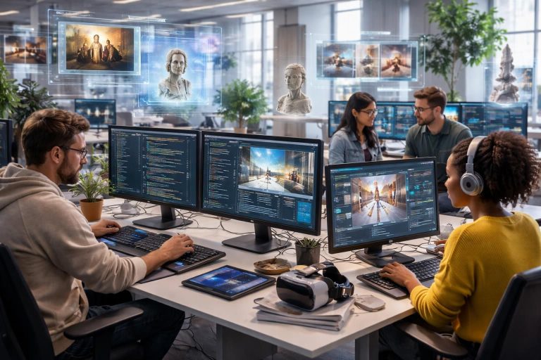 Les développeurs web créent des plateformes culturelles pour les musées virtuels et expositions en ligne