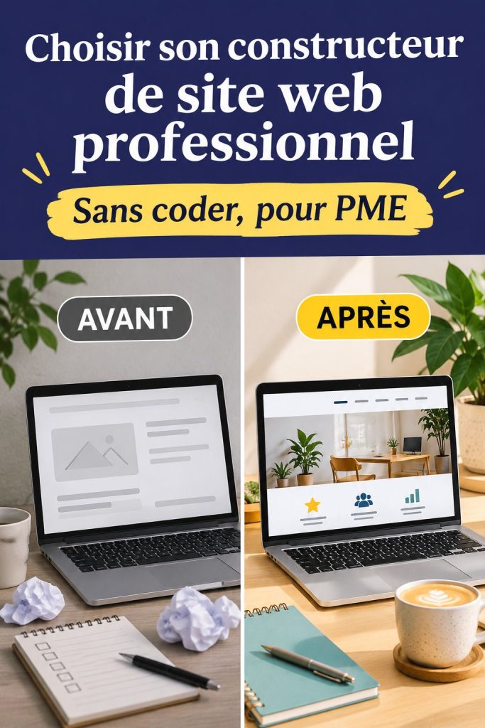 Choisir son constructeur de site web professionnel